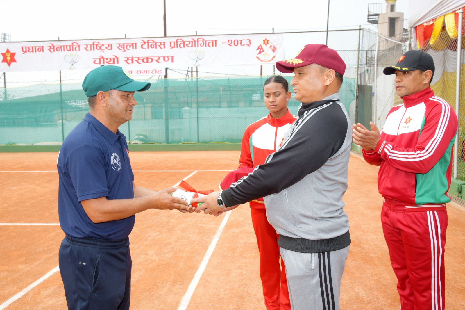 प्रधानसेनापति राष्ट्रिय टेनिस प्रतियोगिता– २०८३ को शुभारम्भ
